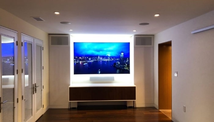 Backlit Tv